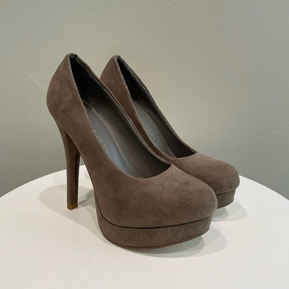 Chinese Laundry Frankie Brown Platform Heels - Size: 6.5 - Picture 1 of 11